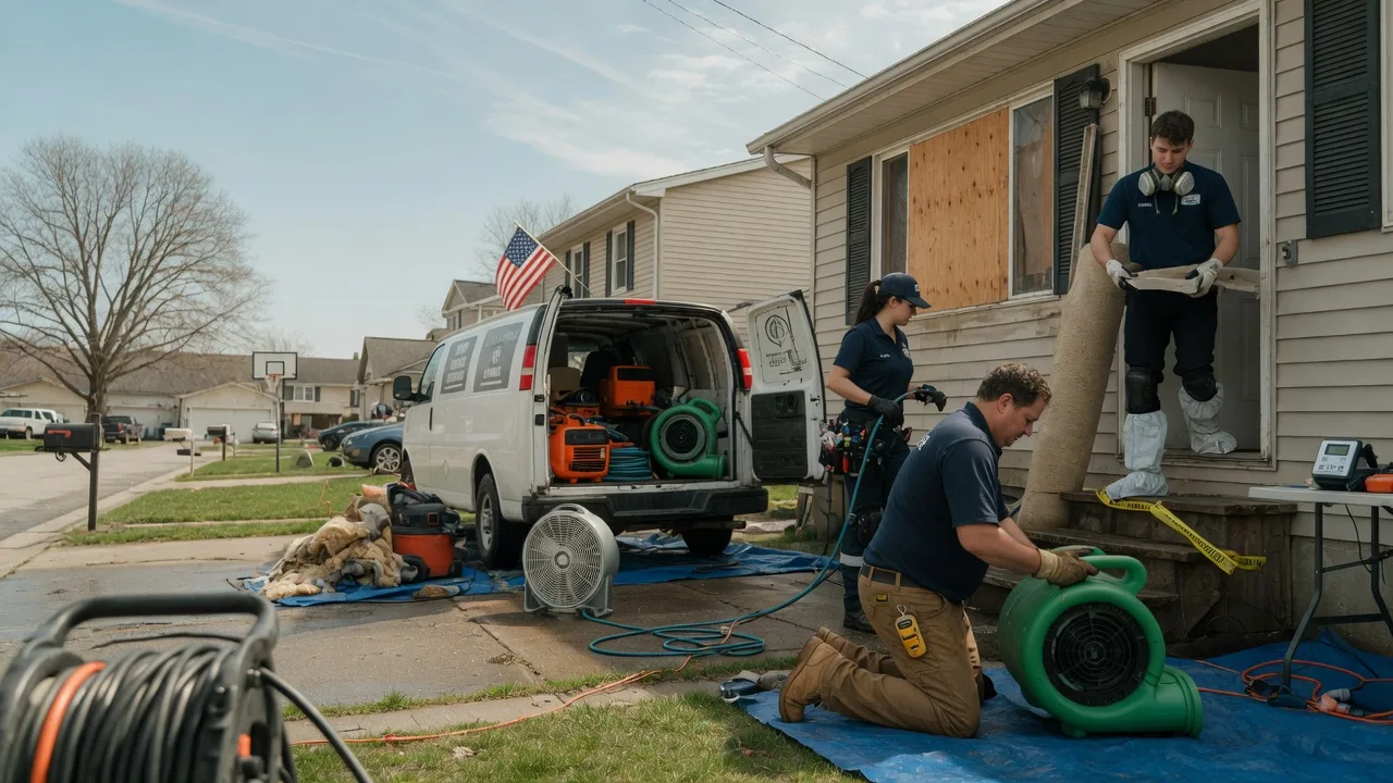 Water Damage Restoration in Mitchell, IN near me